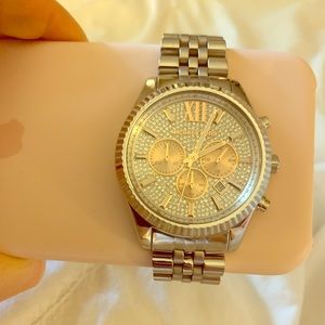 Michael Kors Lexington crystal pave watch